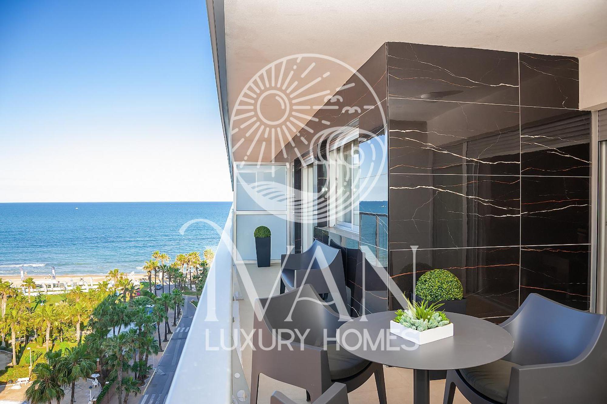 Casa Bianca Ivan Luxury Homes 8ªpta Norte 1ªlinea Oropesa del Mar Bagian luar foto